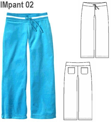 MOLDE PANTALON BUZO URBANO NIÑA 0902