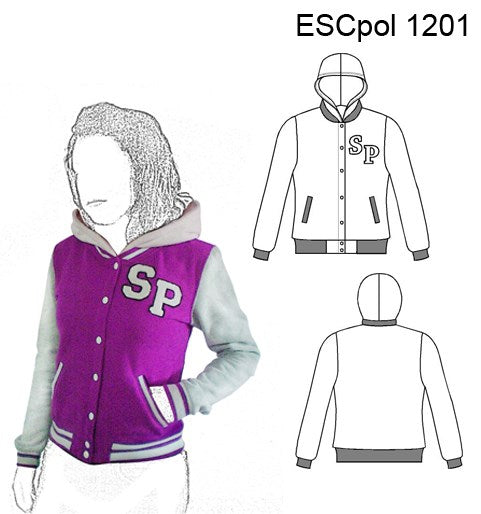 MOLDE POLERON CHAQUETA ESCOLAR 1201