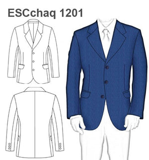 MOLDE CHAQUETA VESTON ESCOLAR 1201