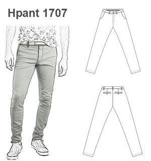 MOLDE PANTALON PITILLO HOMBRE 1707