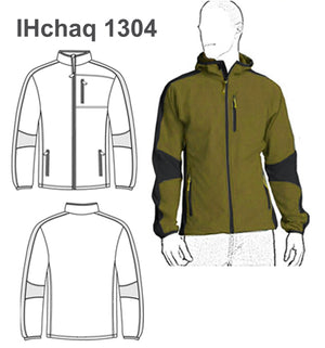 MOLDE CHAQUETA SOFTSHELL NIÑO 1304