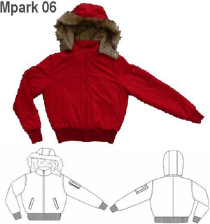 MOLDE PARKA MUJER  0906