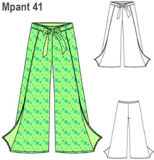 MOLDE PANTALON PAREO MUJER 0941