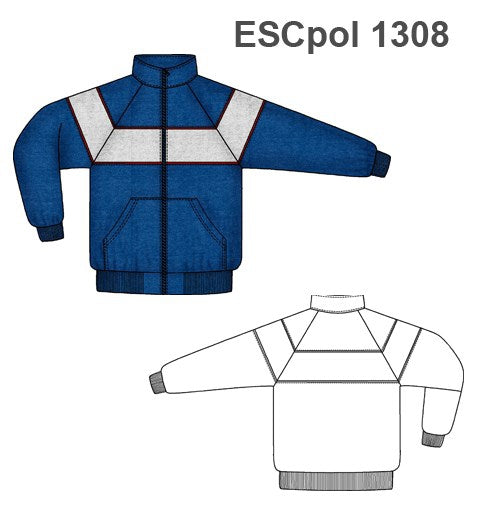 MOLDE POLERON CHAQUETA ESCOLAR 1308