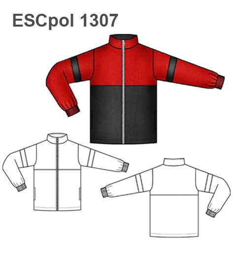 MOLDE POLERON CHAQUETA ESCOLAR 1307