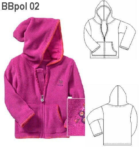 MOLDE POLERON CANGURO BEBE 0902