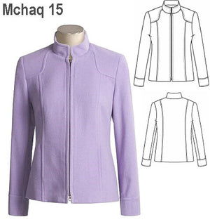 MOLDE CHAQUETA MAO MUJER 0915