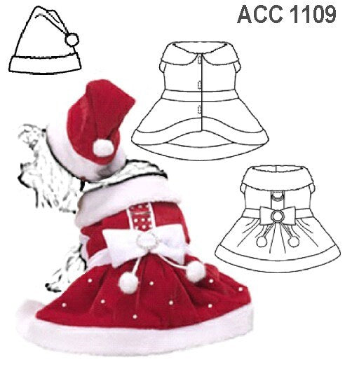 MOLDE VESTIDO PASCUERA PERRO ACC 1109