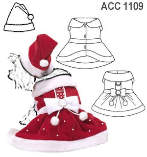 MOLDE VESTIDO PASCUERA PERRO ACC 1109