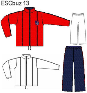 MOLDE SUDADERA / BUZO ESCOLAR 0913
