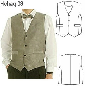 MOLDE CHALECO HOMBRE 0908