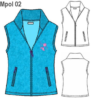 MOLDE POLAR SIN MANGA MUJER 0902