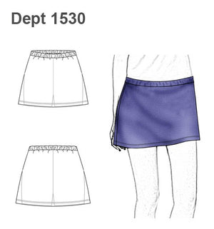 MOLDE DEPORTE FALDA SHORT 1530