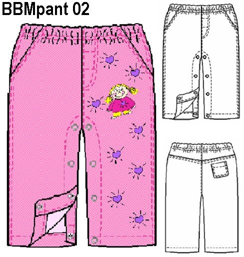 MOLDE PANTALON BASICO BEBE M 0902
