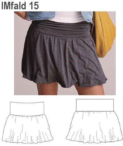 MOLDE FALDA GLOBO NIÑA 0915