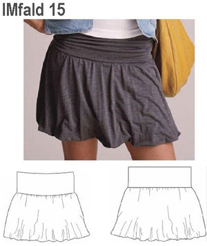 MOLDE FALDA GLOBO NIÑA 0915