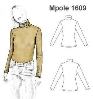 MOLDE POLERA  BEATLE MUJER 1609