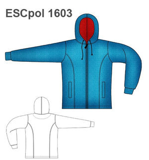 MOLDE POLERON CHAQUETA ESCOLAR 1603