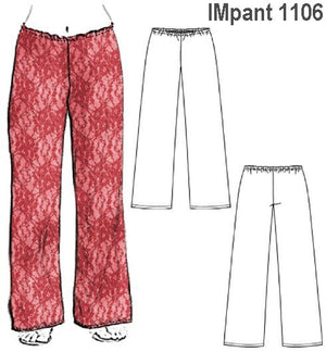 MOLDE PANTALON BASICO NIÑA 1106