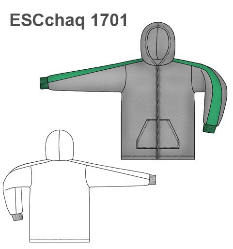 MOLDE CHAQUETA POLAR ESCOLAR  1701