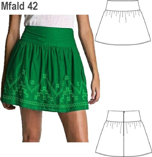 MOLDE FALDA REBECA MUJER 0942