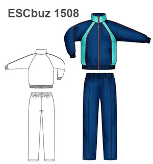 MOLDE SUDADERA / BUZO ESCOLAR 1508