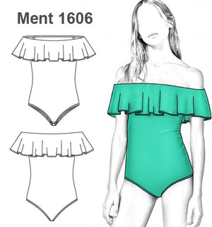 MOLDE POLERA BODY MUJER 1606