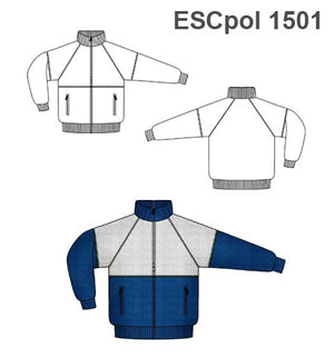 MOLDE POLERON CHAQUETA ESCOLAR 1501