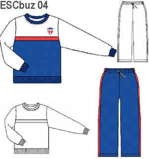 MOLDE SUDADERA / BUZO ESCOLAR 0904