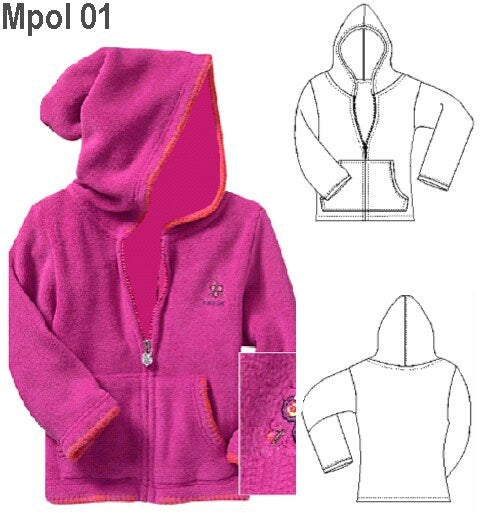 MOLDE POLERON BASICO MUJER 0901