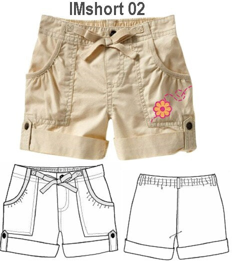 MOLDE SHORT  BASICO NIÑA 0902