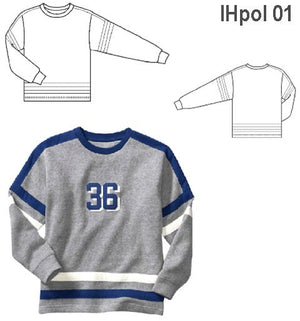 MOLDE POLERON CORTES NIÑO 0902