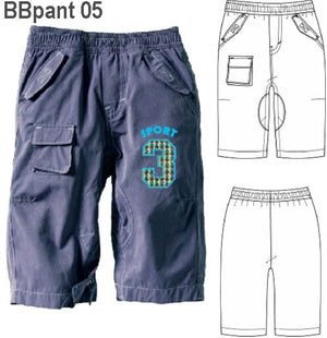 MOLDE PANTALON BEBE 0905