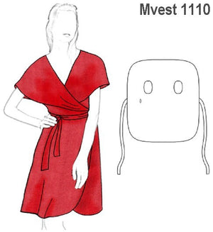 MOLDE VESTIDO MULTIUSO MUJER 1110