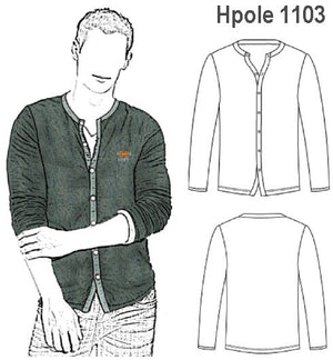 MOLDE POLERA  HOMBRE 1103