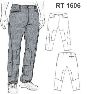 MOLDE PANTALON TRABAJO RT 1606