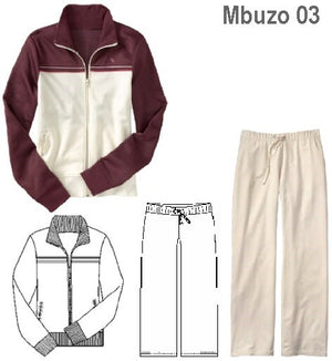 MOLDE SUDADERA / BUZO MUJER 0903