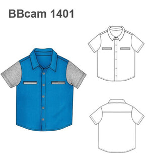 MOLDE CAMISA BEBE 1401