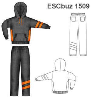MOLDE SUDADERA / BUZO ESCOLAR 1509