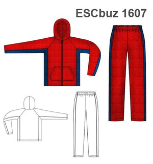 MOLDE SUDADERA / BUZO ESCOLAR  1607