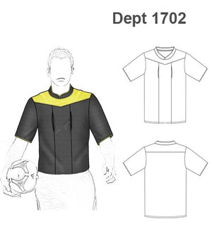 MOLDE DEPORTE CAMISETA ARBITRO 1702