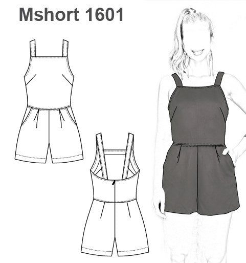 MOLDE SHORT ENTERITO MUJER 1601