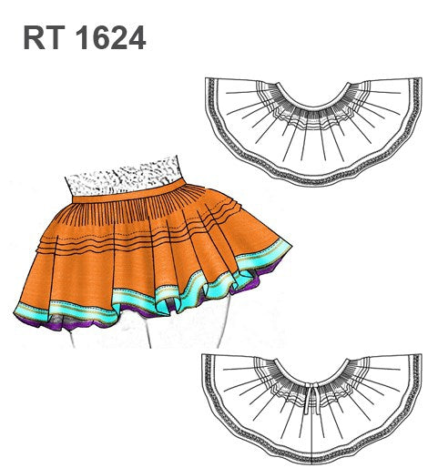 MOLDE FALDA CAPORAL RT 1624