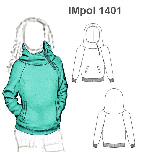 MOLDE POLERON RAGLAND NIÑA 1401