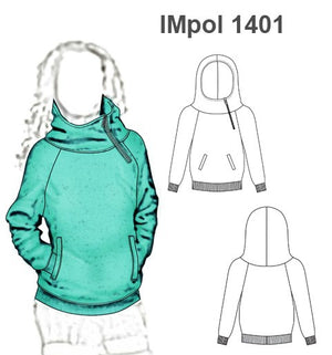 MOLDE POLERON RAGLAND NIÑA 1401