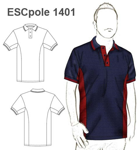 MOLDE POLERA POLO ESCOLAR 1401