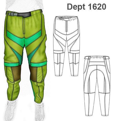 MOLDE DEPORTE PANTALON MOTOCROSS 1620