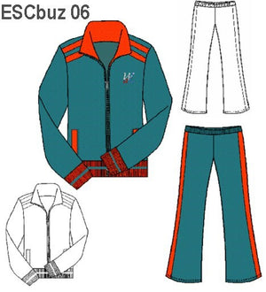 MOLDE SUDADERA / BUZO BASICO ESCOLAR 0906