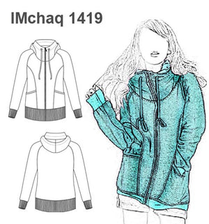 MOLDE CHAQUETA SPORT NIÑA 1419