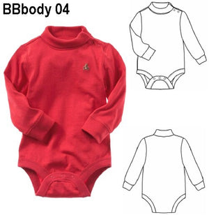 MOLDE BODY BASICO BEBE 0904